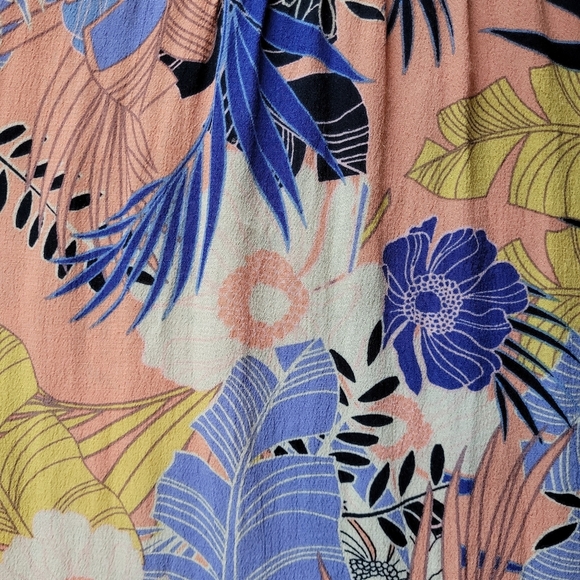 Sanctuary Balloon Sleeve Floral Top, VGUC, Size L - Picture 7 of 7